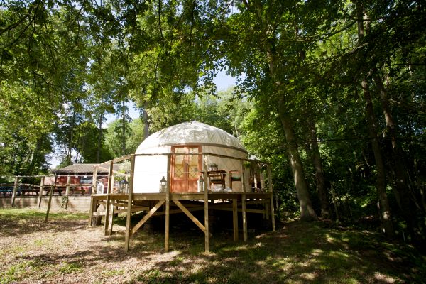 Tweepersoons yurt, Isle of Wight