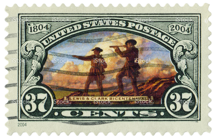 stock-photo-19576295-lewis-and-clark-stamp
