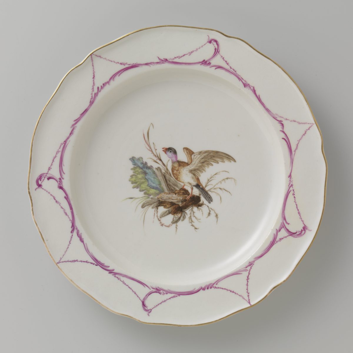 Bord, Manufactuur Oud-Loosdrecht, ca. 1778 - ca. 1782