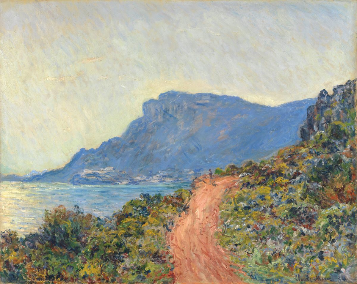 La Corniche bij Monaco, Claude Monet, 1884