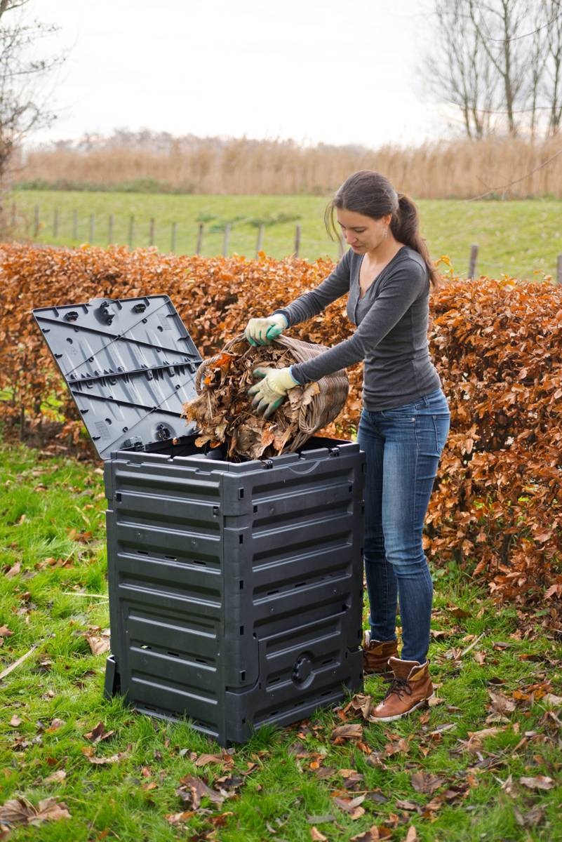 composteren in compostbak