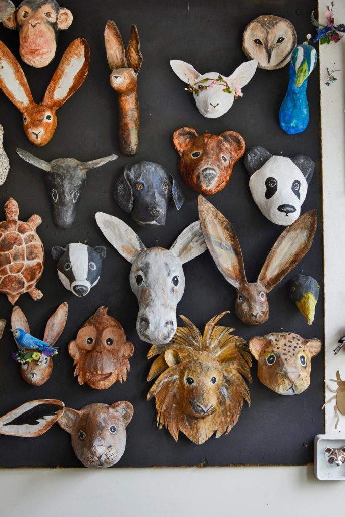 Meander Sta op insluiten Babette Hofstede maakt prachtige dieren van papier-maché | Seasons