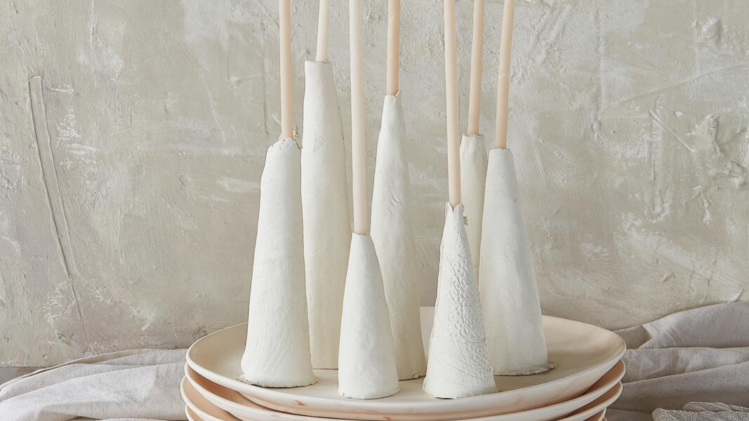 DIY kaarsenstandaard